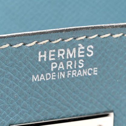 Hermes Epsom HAC Birkin 28 Blue Jean 6 of 13