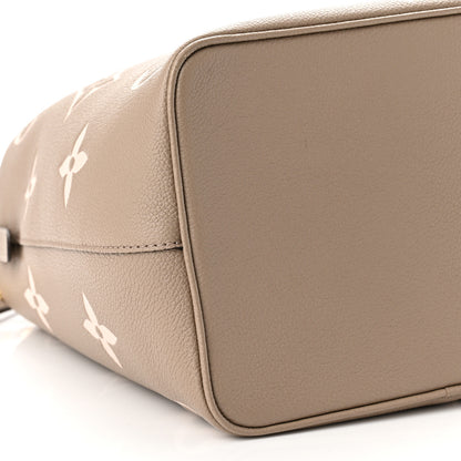 Louis Vuitton Empreinte Monogram Giant Neonoe MM Tourterelle Creme 10 of 12