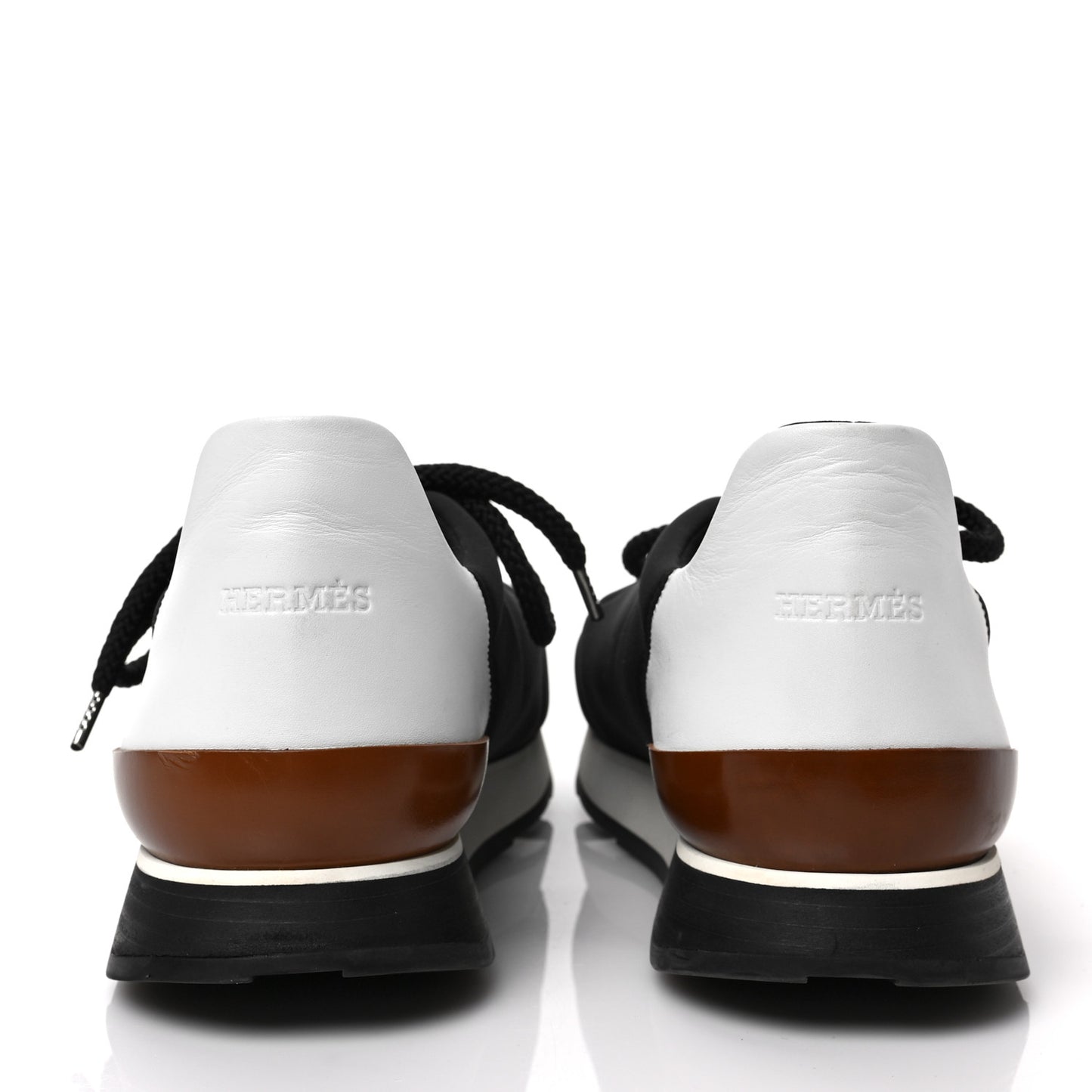 Technical Canvas Mens Miles Sneakers 43.5 Black White