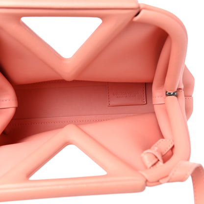 Bottega Veneta Calfskin Small The Point Triangle Bag Peachy 5 of 9