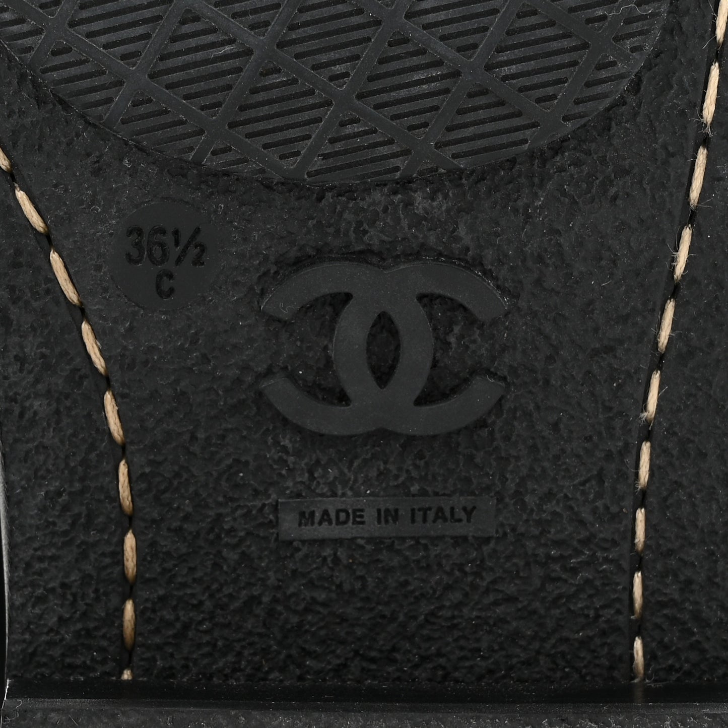 Calfskin Short Boots 36.5 Black