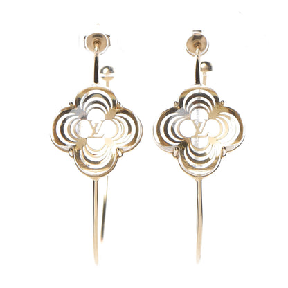 Louis Vuitton A La Folie Hoop Earrings Gold 1 of 4
