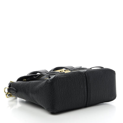 3.1 Phillip Lim Textured Calfskin Mini Pashli Satchel Black 4 of 10
