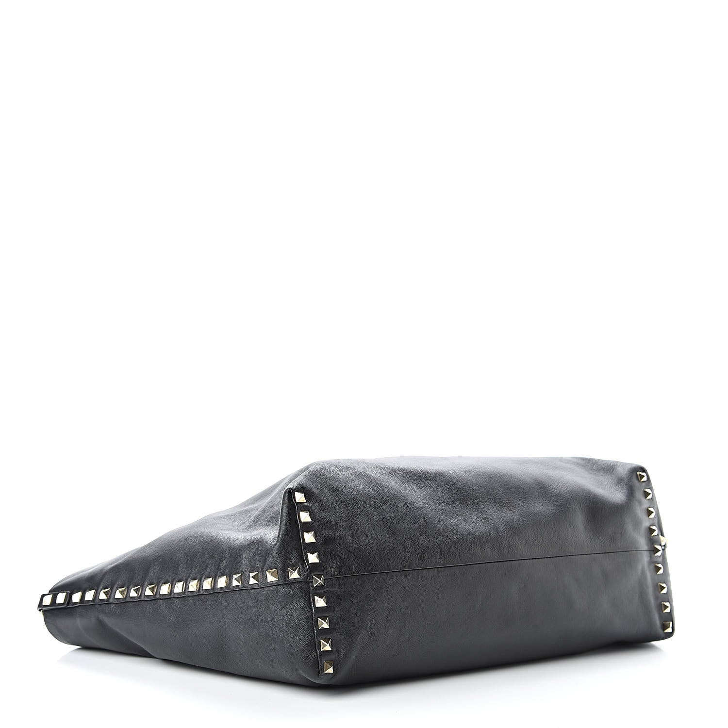 Valentino Garavani Vitello Rockstud Crossbody Tote Black 5 of 15