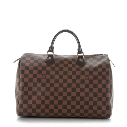 Louis Vuitton Damier Ebene Speedy 35 1 of 10