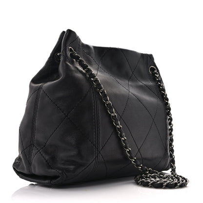 Chanel Lambskin Quilted Small Soft Touch Shoulder Bag Black 3 of 10