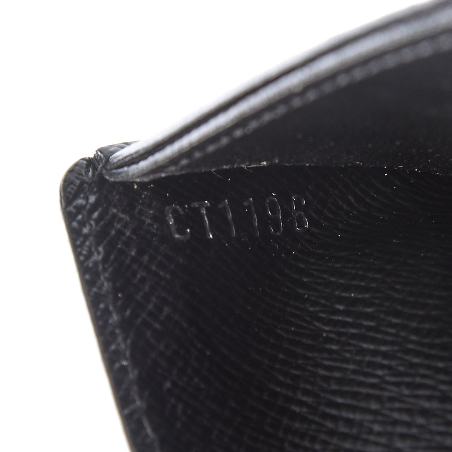 Louis Vuitton Epi Slender Wallet Black 7 of 7