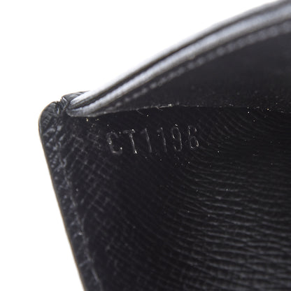 Louis Vuitton Epi Slender Wallet Black 7 of 7