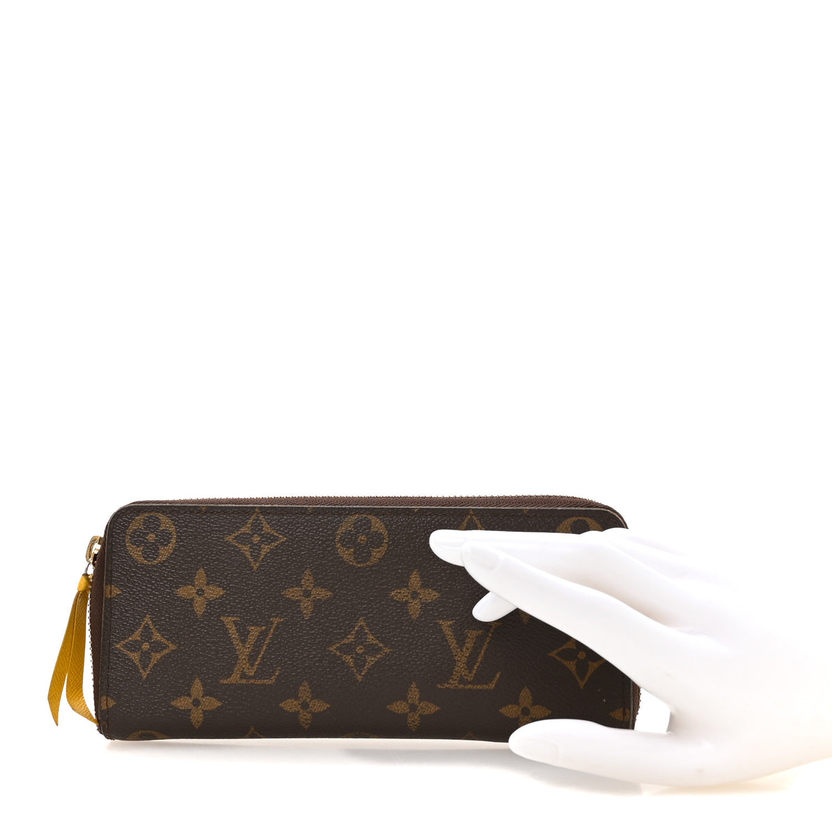 Louis Vuitton Monogram Clemence Wallet Mimosa 2 of 8