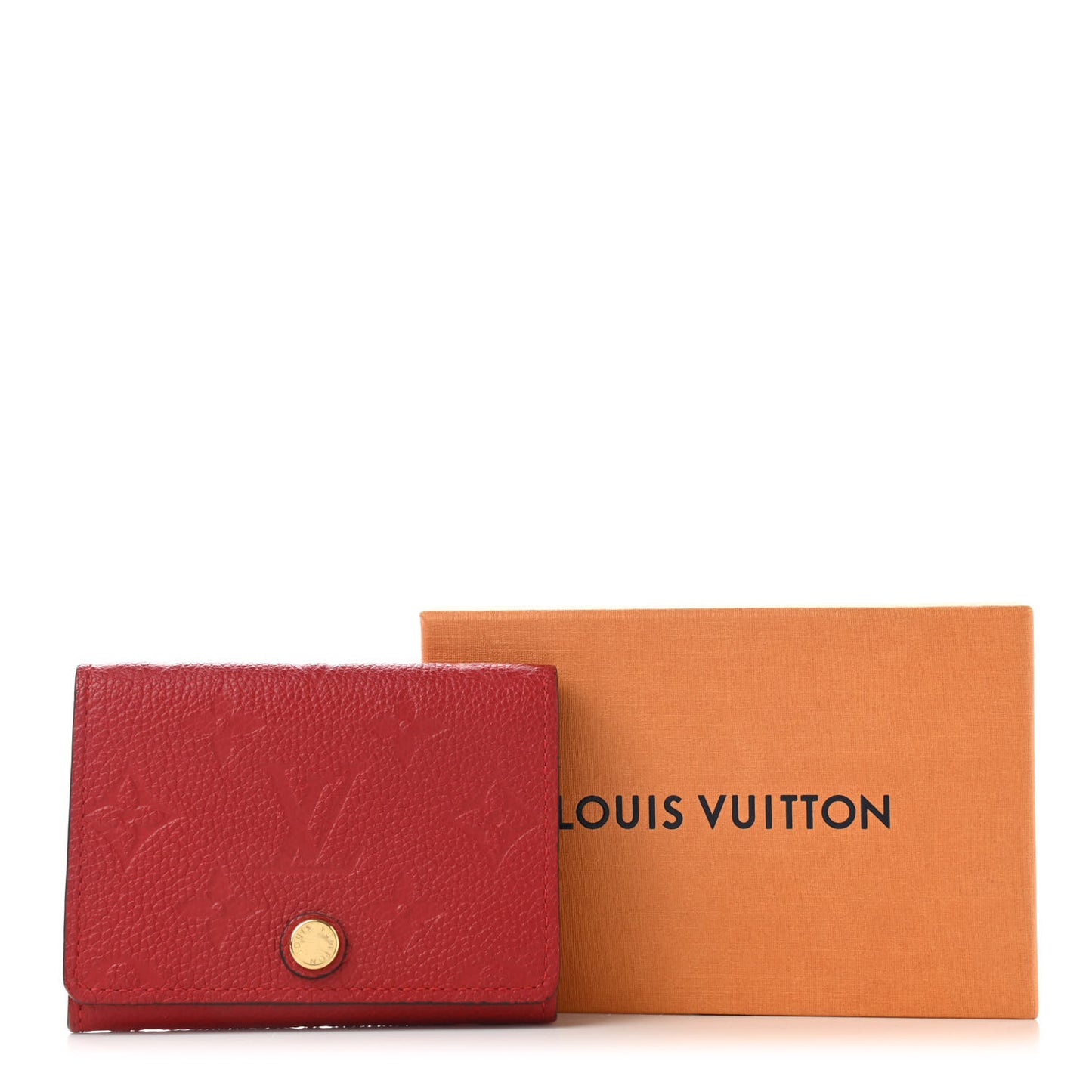 Empreinte Business Card Holder Cherry