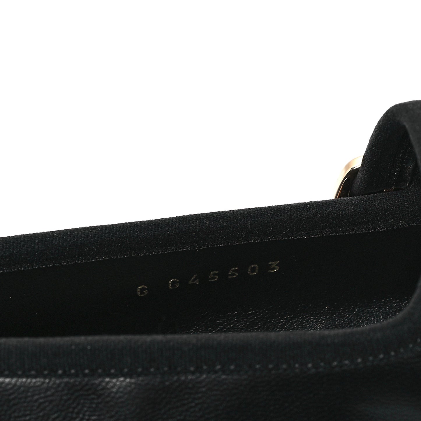 Lambskin Mary Jane Flats 37.5 Black