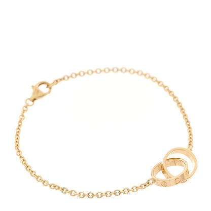 Cartier 18K Yellow Gold Interlocking LOVE Bracelet 1 of 5