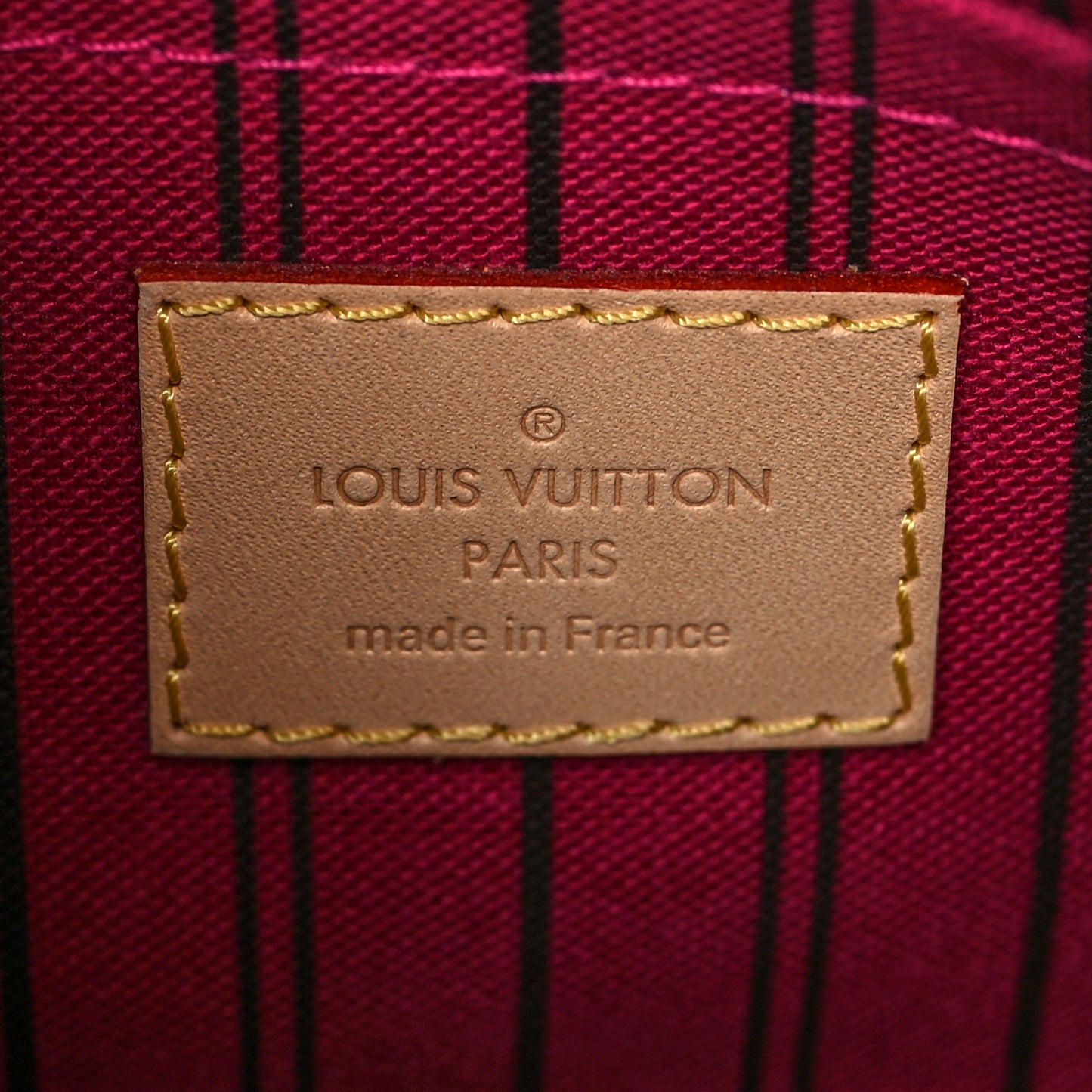 Monogram Neverfull PM Pochette Pivoine