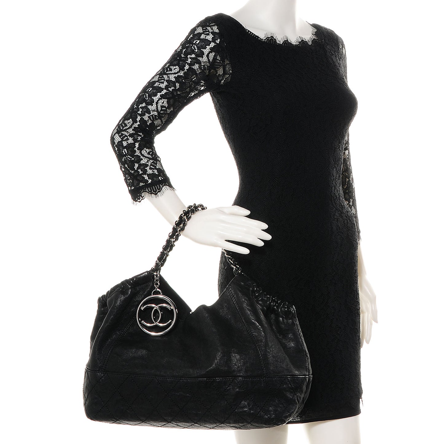 Calfskin Baby Coco Cabas Black