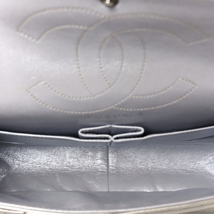 Chanel Metallic Lambskin Quilted 2.55 Reissue 226 Flap Silver 5 of 11