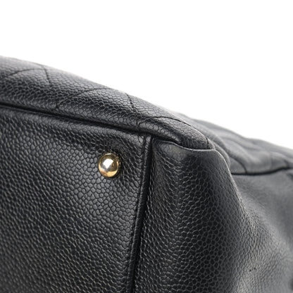 Chanel Caviar Quilted Petit Timeless Tote PTT Black 9 of 13