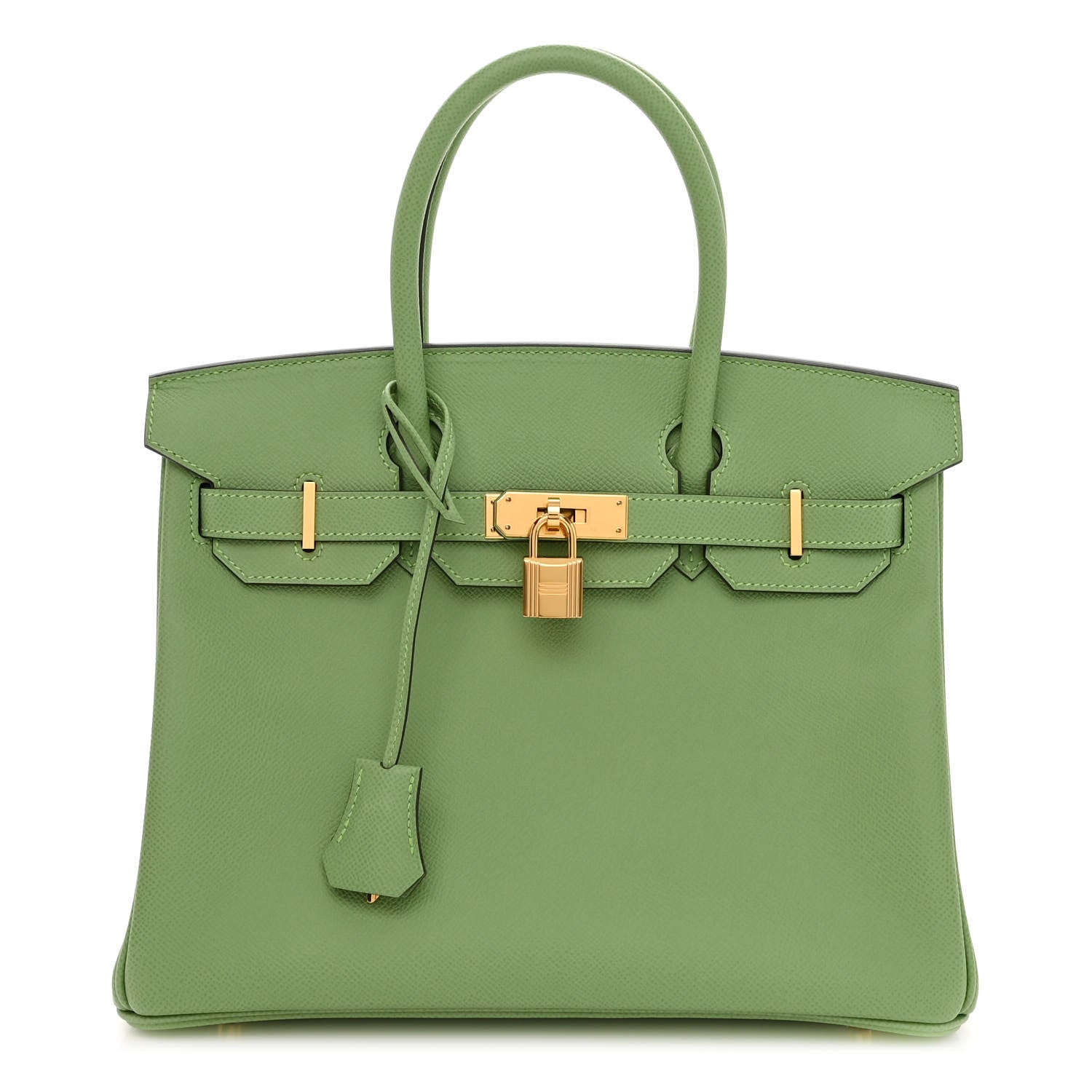 Hermes Epsom BIRKIN 30 Vert Criquet 1 of 12