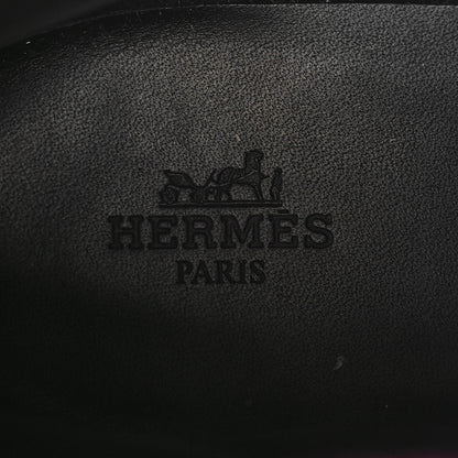 Hermes Glossed Calfskin Funk Ankle Boots 36 Rouge H 8 of 9