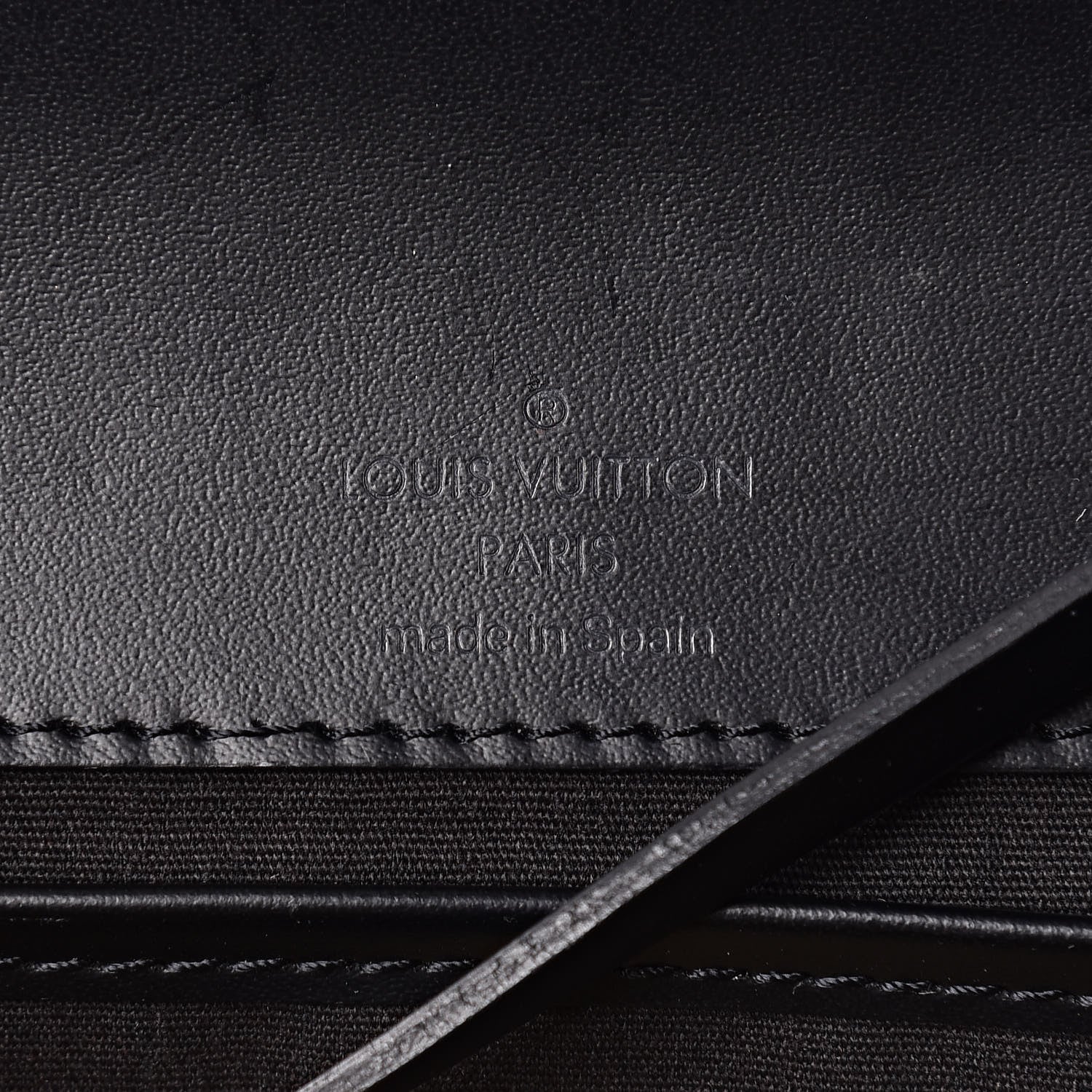 Louis Vuitton Epi Honfleur Black 6 of 10