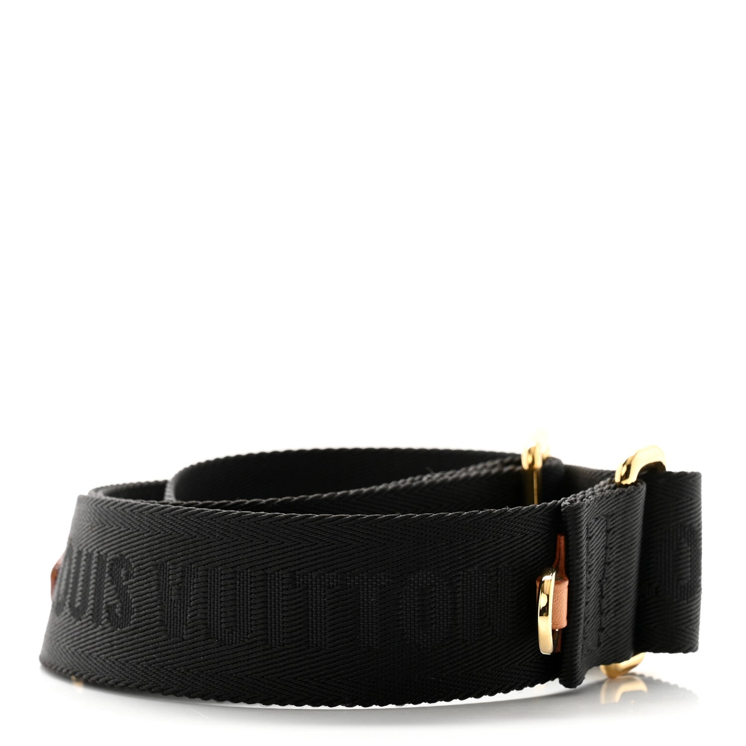 Louis Vuitton Nylon Multi Pochette Accessories Bandouliere Shoulder Strap Black 2 of 5