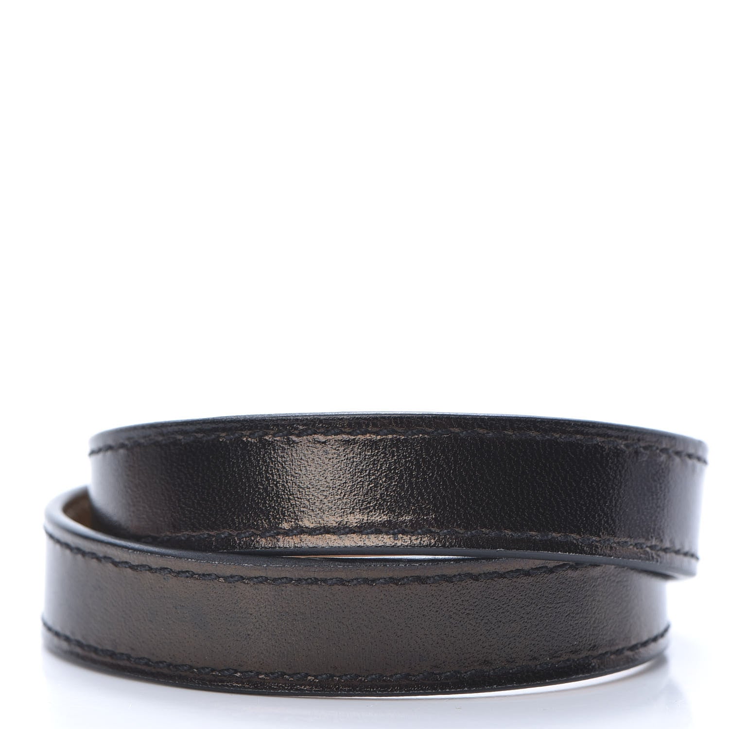 Hermes Box Kelly Double Tour Bracelet M Black 3 of 7