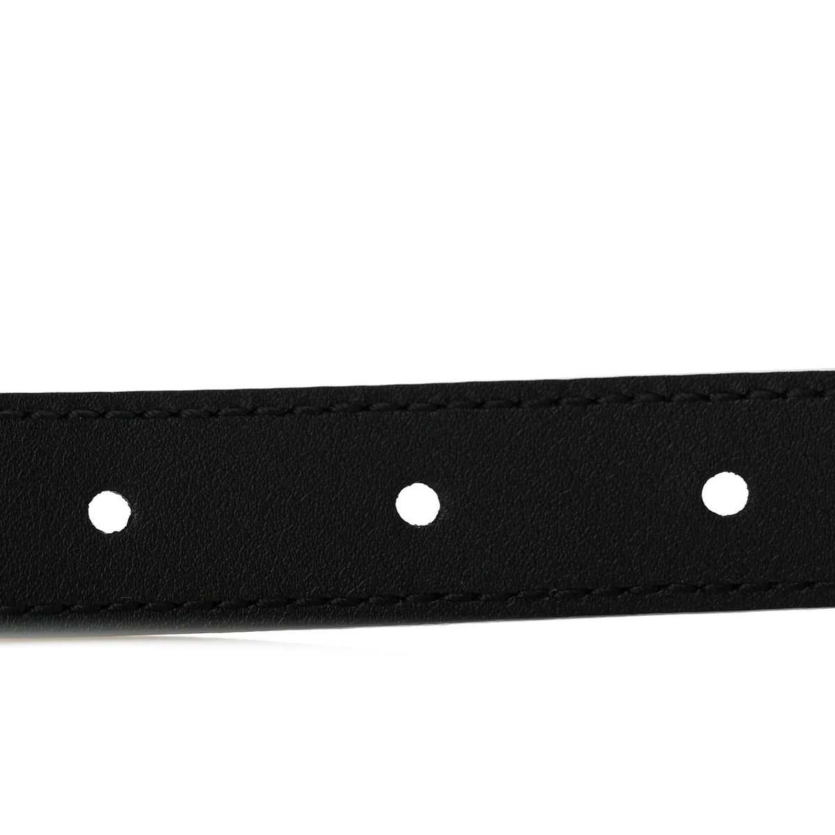 Calfskin Double G 20mm Belt 75 30 Black