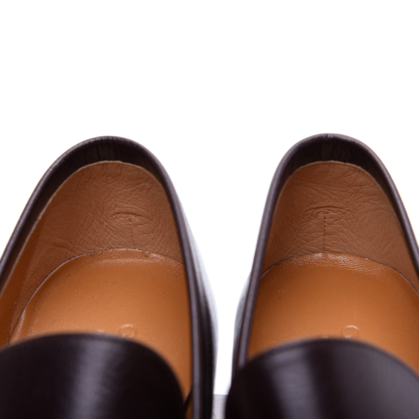 Goatskin Mens GG Loafers 9.5 Cocoa