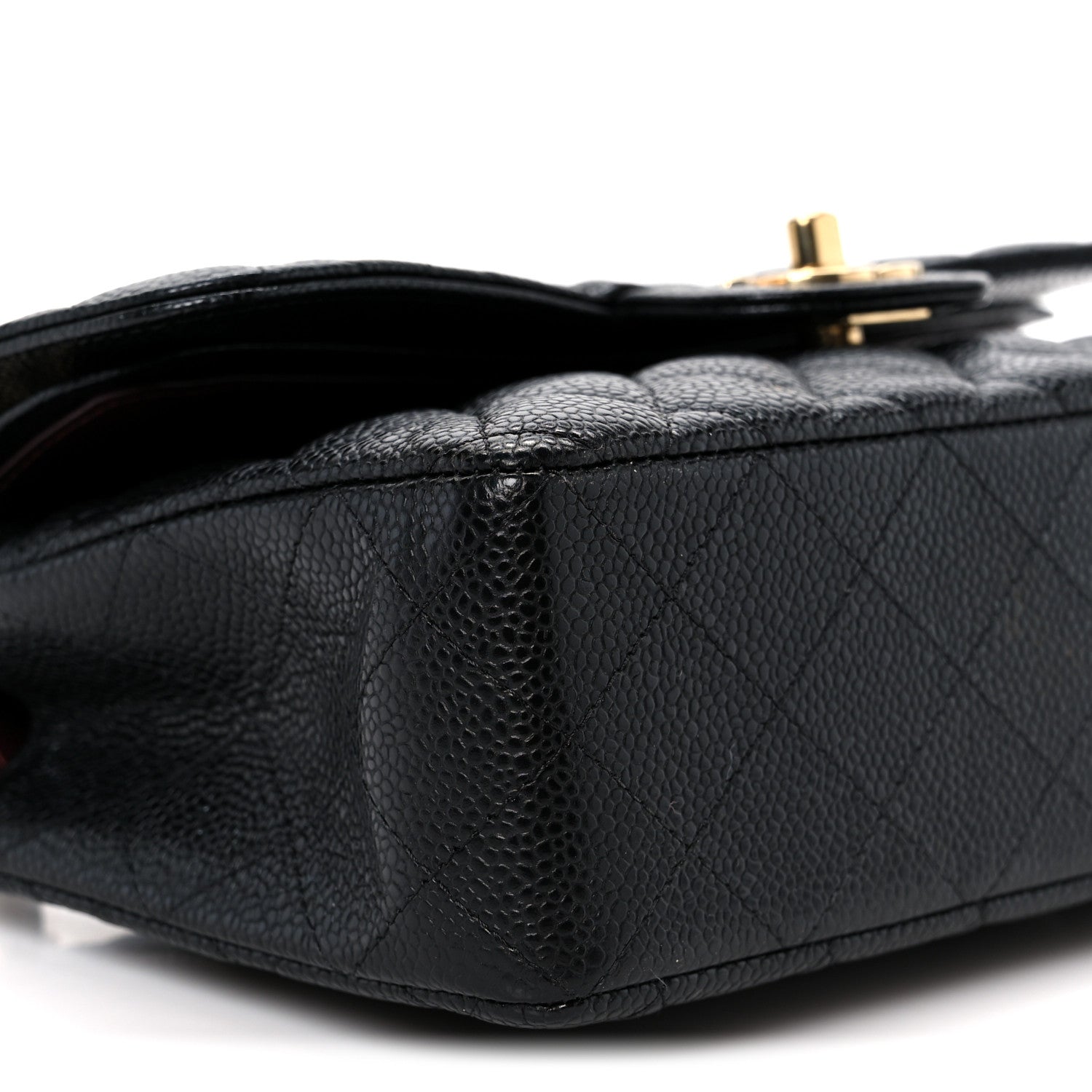 Chanel Caviar Quilted Small Double Flap Black 10 of 12