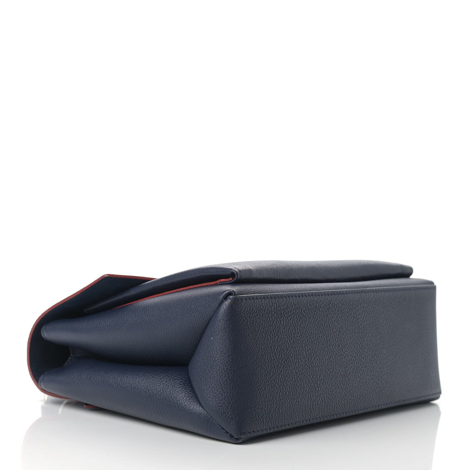 Louis Vuitton Soft Calfskin My Lockme Top Handle Marine Rouge 4 of 11