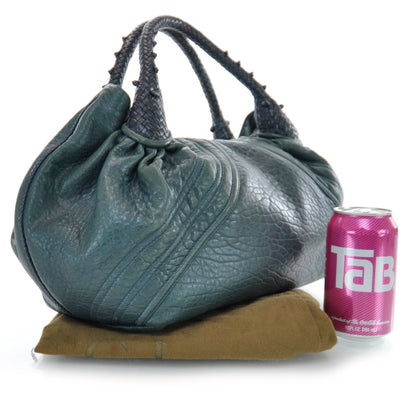 Fendi Nappa Nuvolata Spy Petrolio 3 of 8