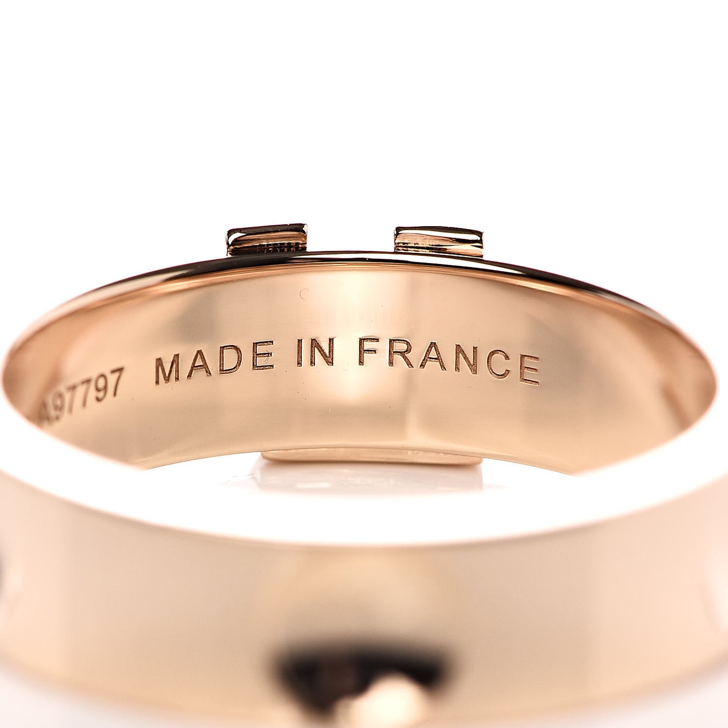 18K Yellow Gold Empreinte LV Ring 51 5.75