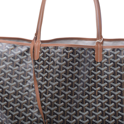 Goyard Goyardine Saint Louis GM Black Gold 9 of 11