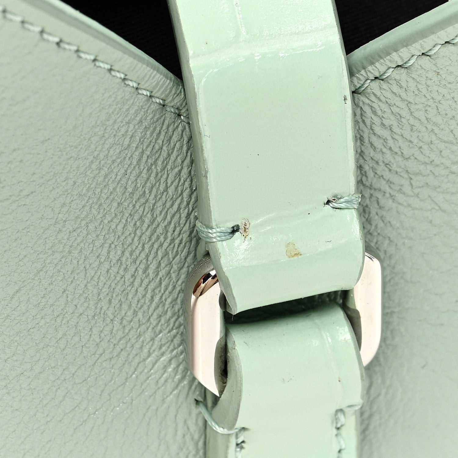 Givenchy Textured Calfskin Mini G Hobo Celadon 8 of 11