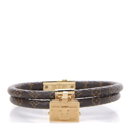 Louis Vuitton Monogram Petit Malle Bracelet 17 1 of 5