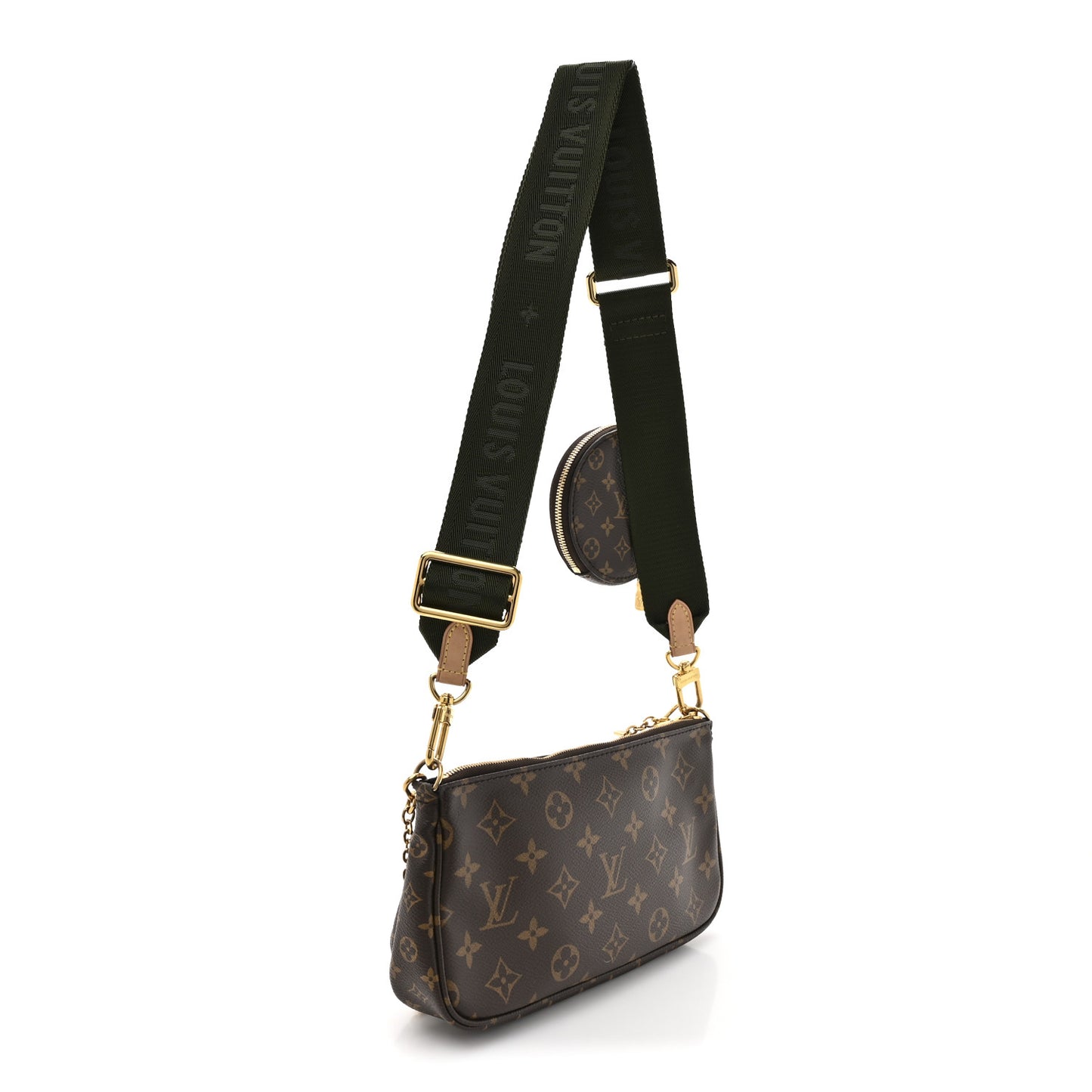 Monogram Multi Pochette Accessories Kaki