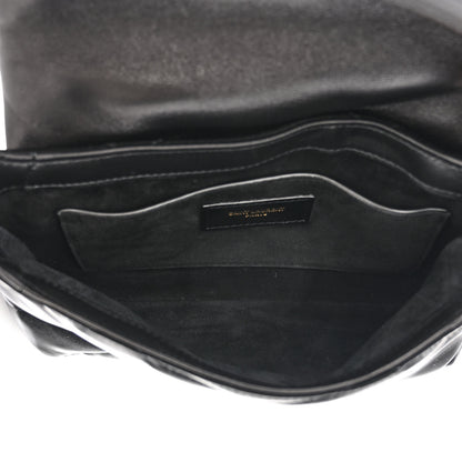 Saint Laurent Satin Quilted Le 57 Diamond Shoulder Bag Black 5 of 10