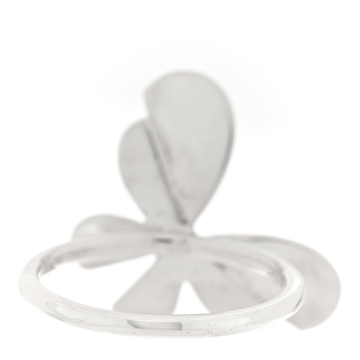 Tiffany Sterling Silver 18K Rose Gold Return to Tiffany Love Bugs Butterfly Ring 49 5 3 of 4