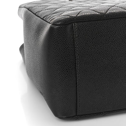 Chanel Caviar Quilted Grand Shopping Tote GST Black 8 of 10
