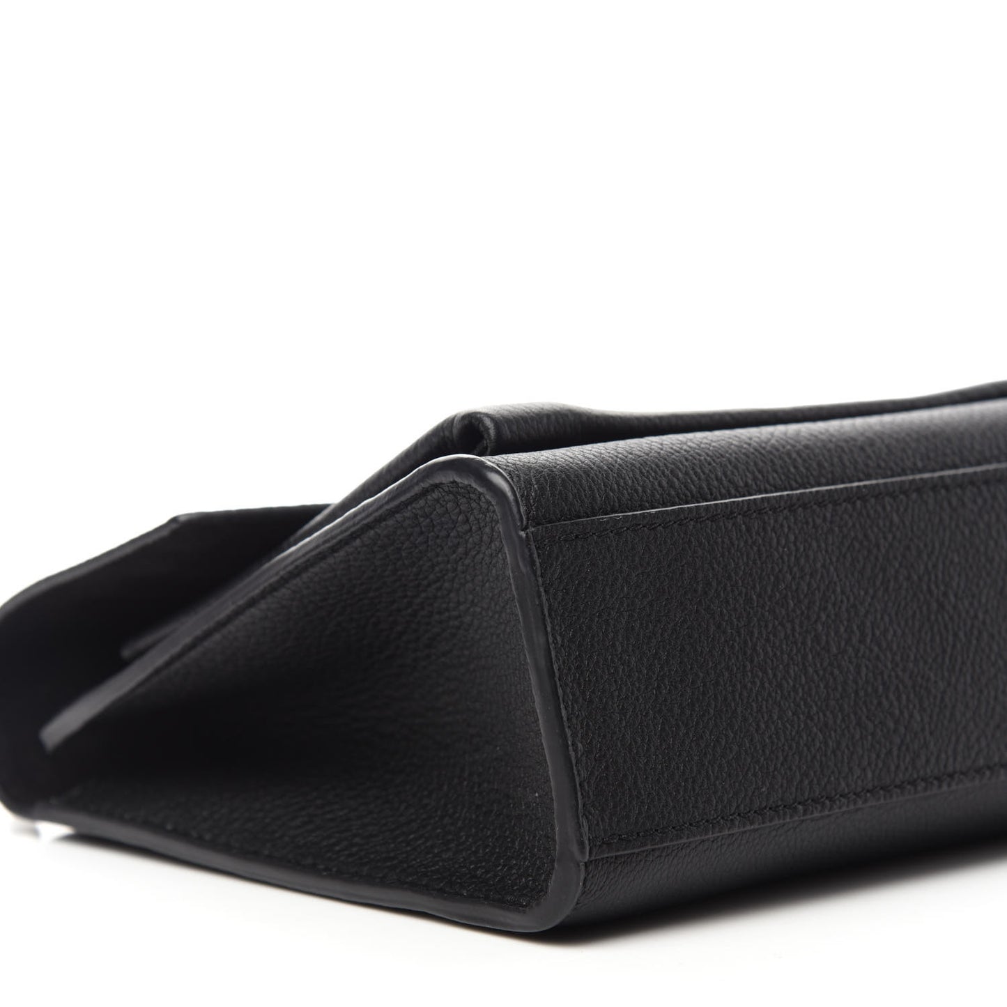 Soft Calfskin My Lockme Chain Bag BB Black