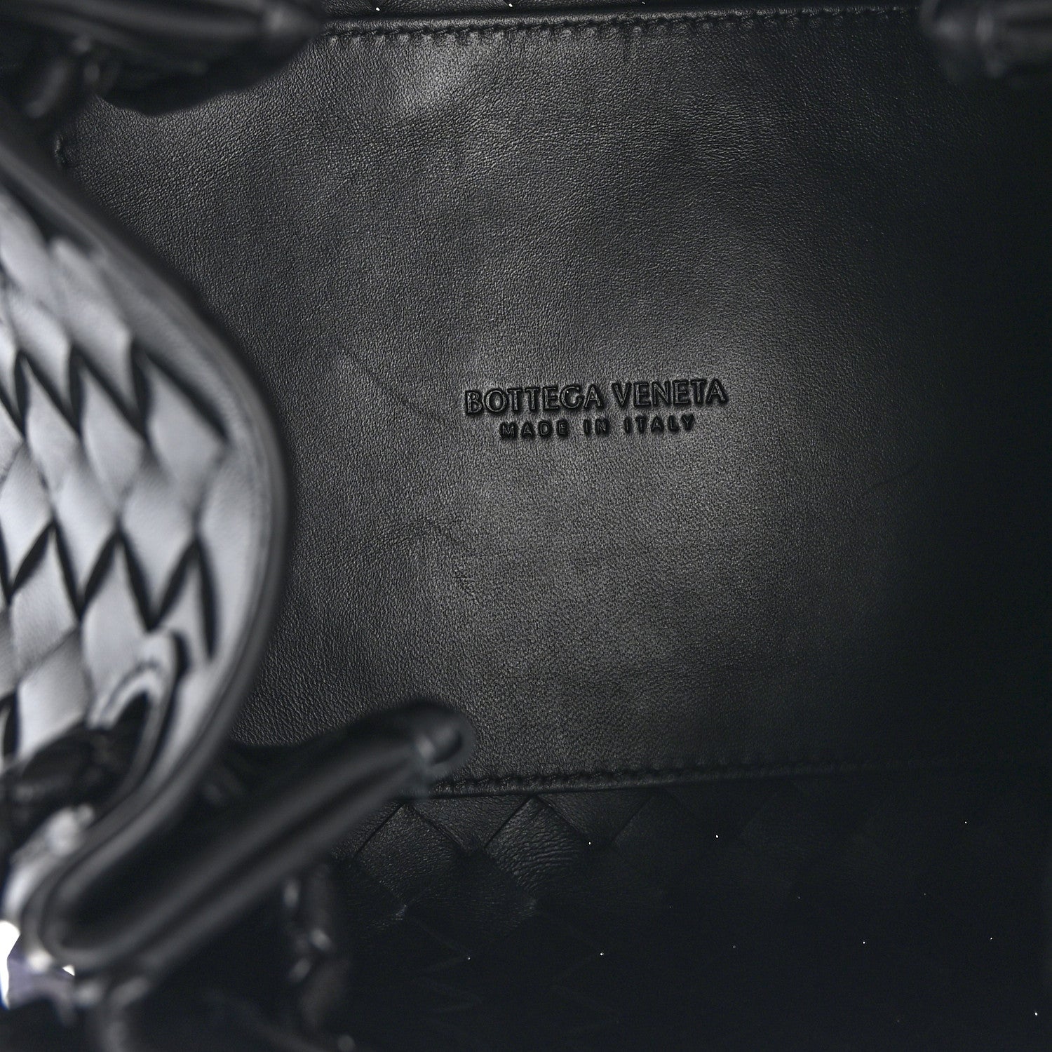 Bottega Veneta Nappa Intrecciato Small Parachute Shoulder Bag Black 5 of 11