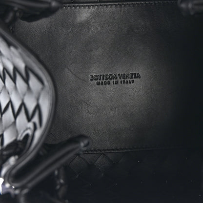 Bottega Veneta Nappa Intrecciato Small Parachute Shoulder Bag Black 5 of 11