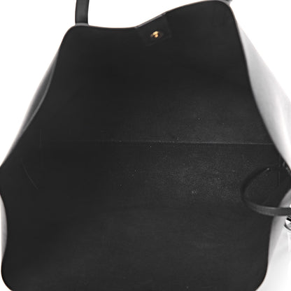 Saint Laurent Calfskin Large Shopping Tote Black 6 of 13