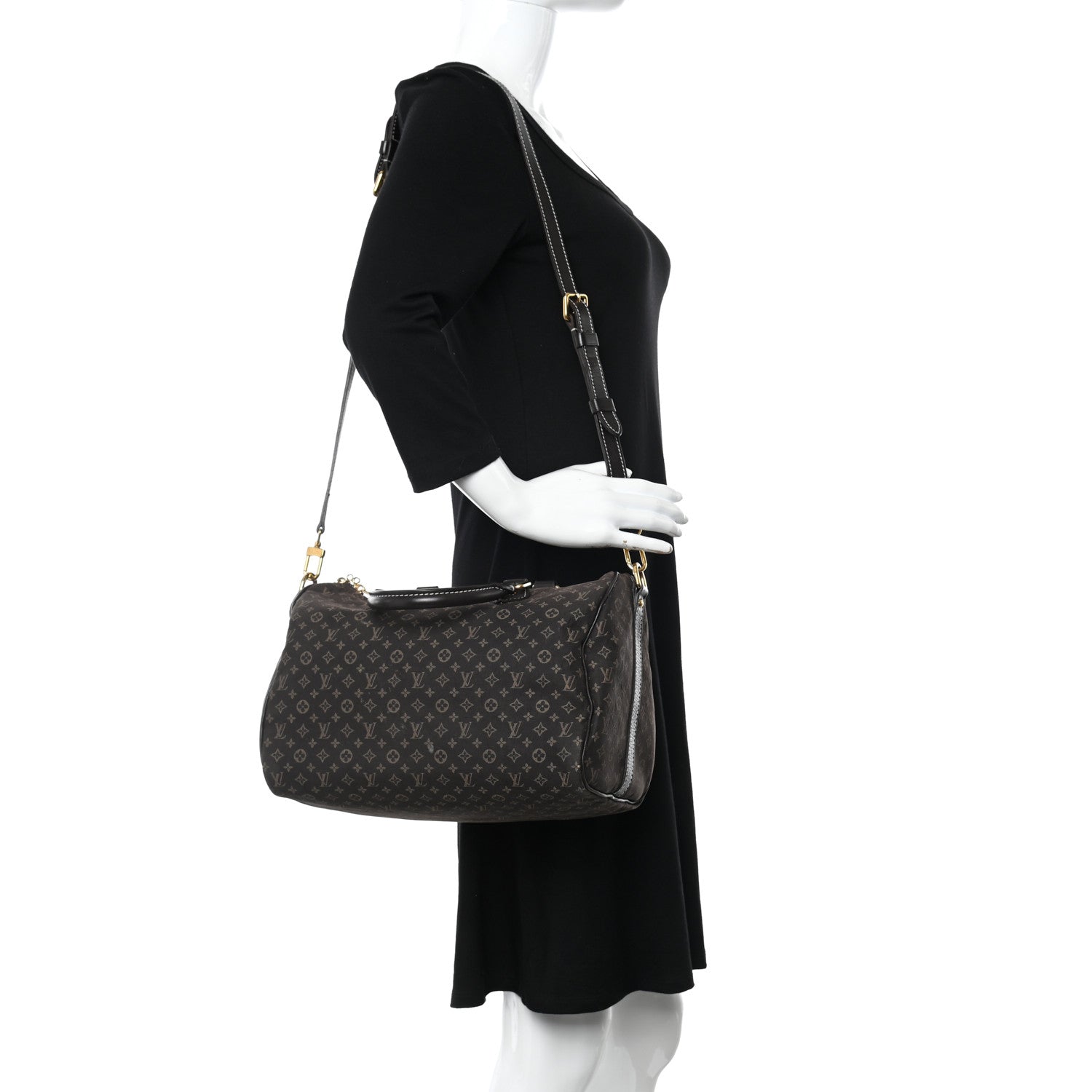 Louis Vuitton Monogram Idylle Speedy Bandouliere 30 Fusain 2 of 11