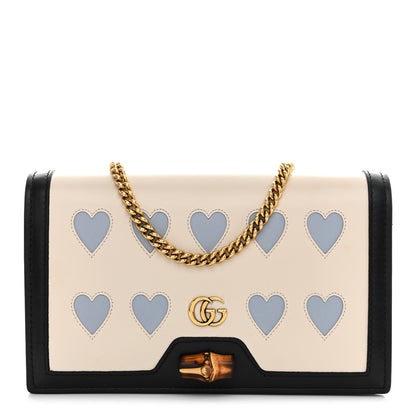 Gucci Calfskin Lovelight Mini Diana Chain Bag Mystic White Paradise Cloude 1 of 10