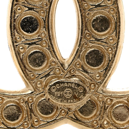 Chanel Pearl CC Brooch Gold 4 of 4