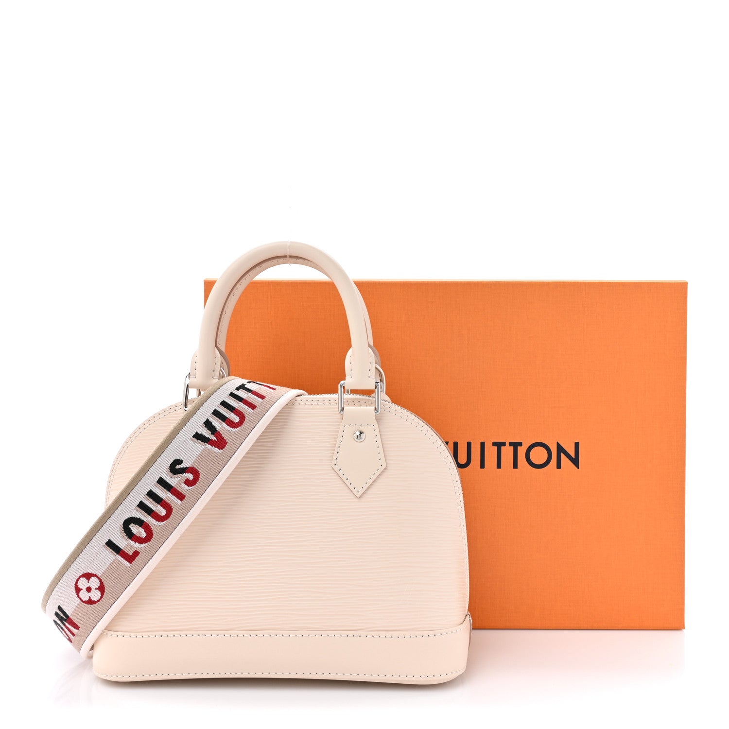 Louis Vuitton LOUIS VUITTON Epi Jacquard Alma BB Quartz 10 of 10