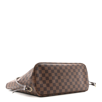 Louis Vuitton Damier Ebene Neo Neverfull MM Rose Ballerine 5 of 19