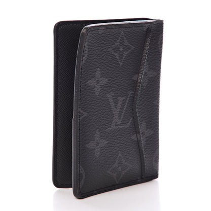 Louis Vuitton Monogram Eclipse Pocket Organizer Card Holder 2 of 10