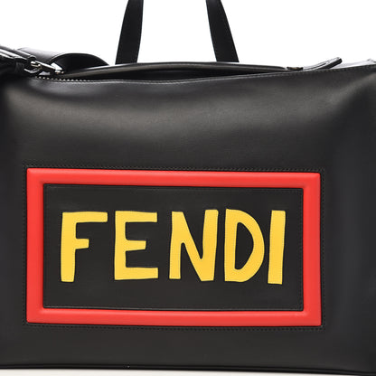 Fendi Vitello Grace Vocabulary Lui Urban Briefcase Black 11 of 11