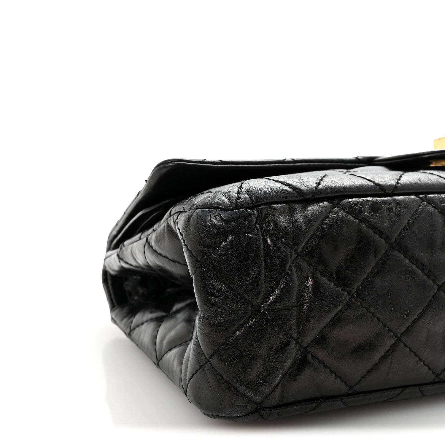 Chanel Aged Calfskin Quilted 2.55 Reissue 227 Flap Black 9 of 10